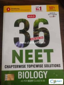 Neet 36 year Pyq biology chapterwise topicwise solution
