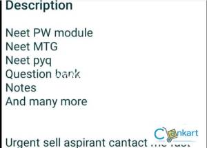 Neet Modules and stuff