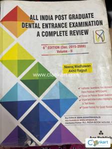 Neet mds preparation books
