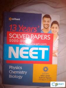 Neet solved papers 2020 to 2008 by arihant
