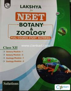 Neet zoology and botany test books