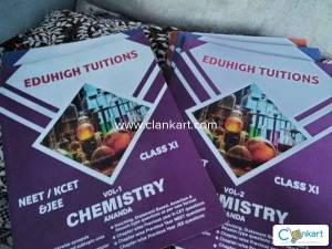 Neet/kcet/jee for maths, chemistry and physics class 11