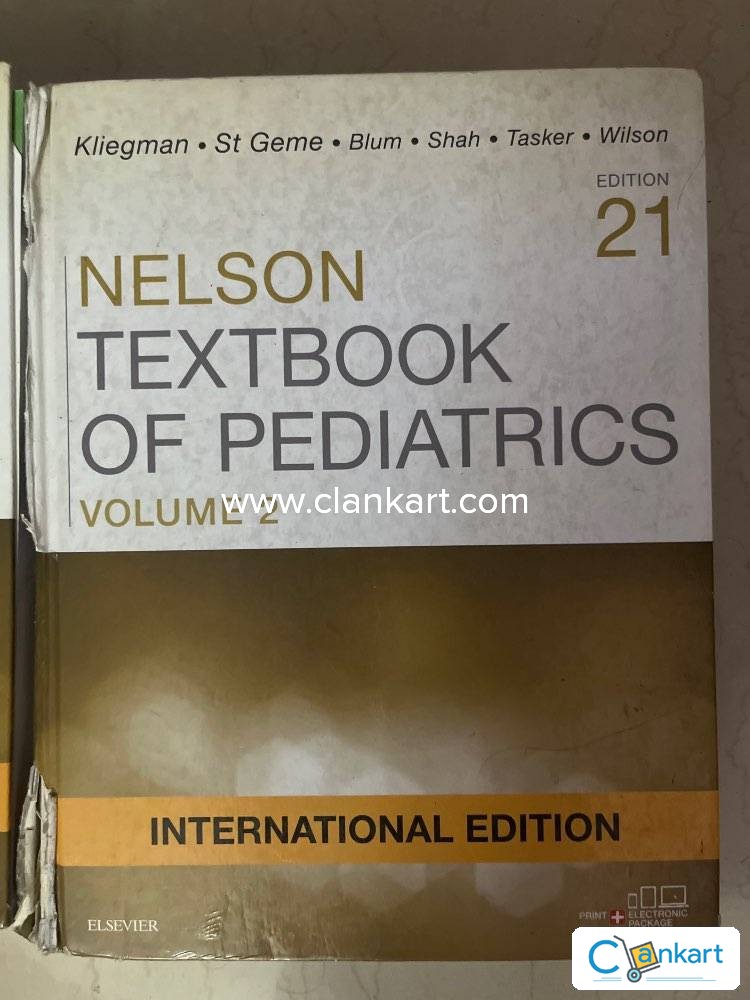 Buy 'Nelson Textbook Of Paediatrics 21st Edition (Set Of 2 Volumes