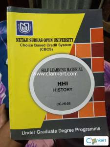 Netaji Subhas Open University History CC-HI-06