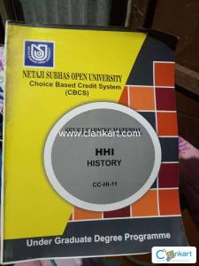 Netaji Subhash Open University History CC-HI-11