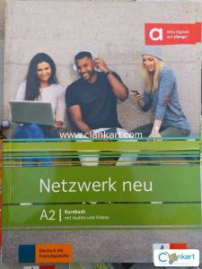 Netzwerk neu A2 kursbuch and ubungsbuch,losungen,glosser, testheft 5