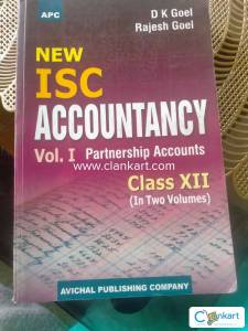 New Accountancy DK GOEL class 12 Volume 1