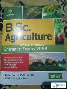 New B.sc.agricultre book arithant excellent for qualifying gov.exam