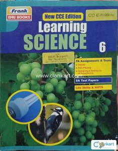 New CC edition learning science class 6 Frank Emu book