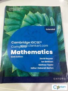 New Cambridge Igcse Complete Mathematics Extended: Student Book
