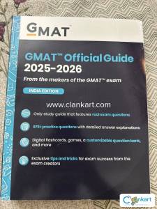 New GMAT Official Guide 2025-2026 in excellent condition