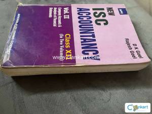 New ISC ACCOUNTANCY VOL. II (CLASS 12TH)