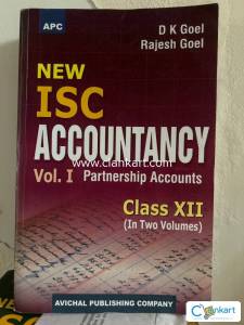 New ISC ACCOUNTANCY Vol 1 - Partnership Accounts