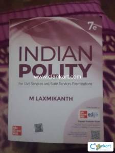 New Indian polity by m.laxmikant for sale