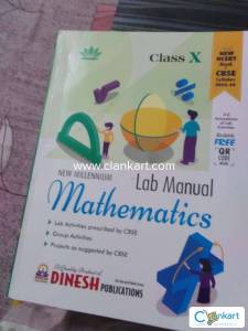 New Millennium lab manual Mathematics Class 10
