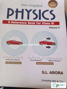New Simplified PHYSICS SL ARORA for Class 11 Vol.2