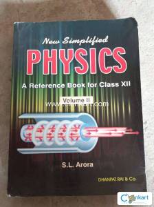 New Simplified Physics A reference book for class 12 Volume-II