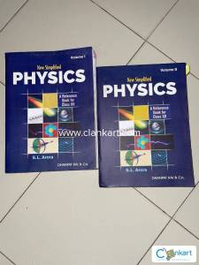 New Simplified Physics Class 12 Vol I and Vol II SL ARORA