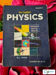 New Simplified Physics Vol 1 for Class 12 by S.L. Arora