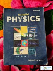 New Simplified Physics Vol 2 for Class 12 by S.L. Arora