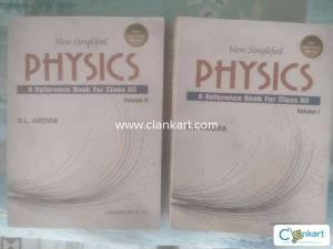 New Simplified S.L. Arora Physics for Class 12