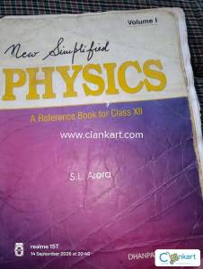 New Simplified physics by SL Arora Vol 1