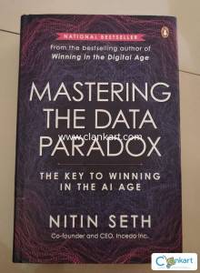 New Unused Book on Mastering The Data Paradox by Nitin Seth
