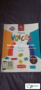 New Voices English Course book for Class 7th