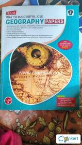 New geography test papers for class 10 icse, very good condition