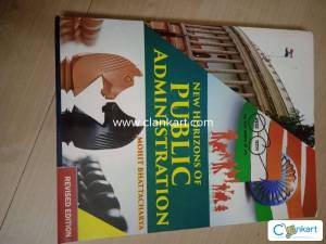 New horizons of public administration mohit bhattacharya