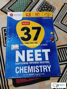 New mtg 37 years neet chemistry PYQ book. FREE DELIVERY