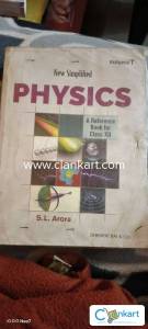 New simplified physics SL ARORA Class 12th VOl.1&2