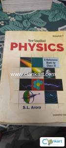 New simplified physics SL arora, set of 2 volumes for class 11