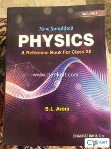 New simplified physics sl arora class 12 (part 1 and 2)