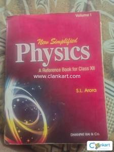 New simplified, physics volume 1 , by S.L. Arora