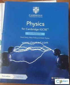 Newly Used Cambridge IGCSE Physics Coursebook