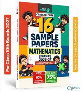 Next Toppers Class 10 CBSE Maths (Standard) 16 Sample Papers 2026-27