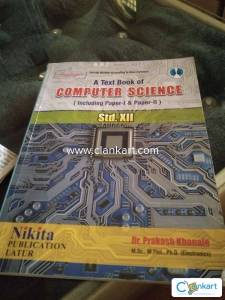 Nikita publication latur computer science textbook class 12