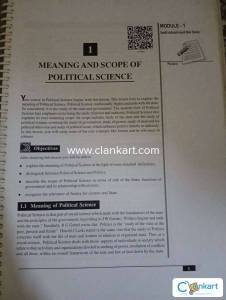 Nios political science for class 12th