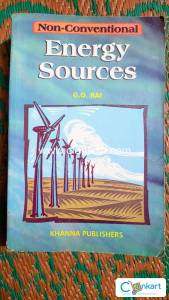 Non-Conventional  Energy Sources by  G.D. RAI