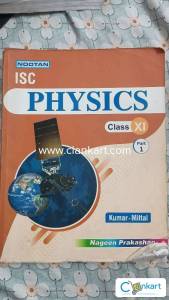 ISC Physics Class 11 Part 1 & 2 (Combo offer)