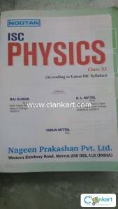 Nootan ISC physics for class 11