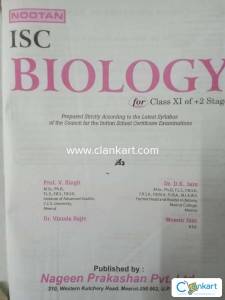 Nootan Isc Biology for class 11