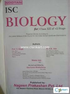 Nootan Isc Biology for class 12