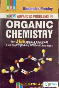 Not used almost new Himanshu Pandey organic chemistry Jee main + adv