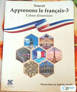 Nouvel apprenons le franais-3 cahier d'exercices