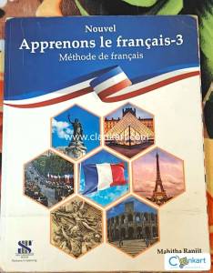 Nouvel apprenons le franais-3 mthode de franais