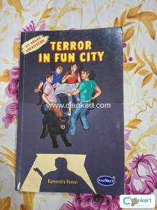 Novel: Terror In Fun City (Ramendra Kumar) (English)