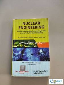Nuclear Engineering for BE Mechanical Engineering
