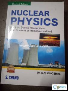 Nuclear physics by SN Ghosal